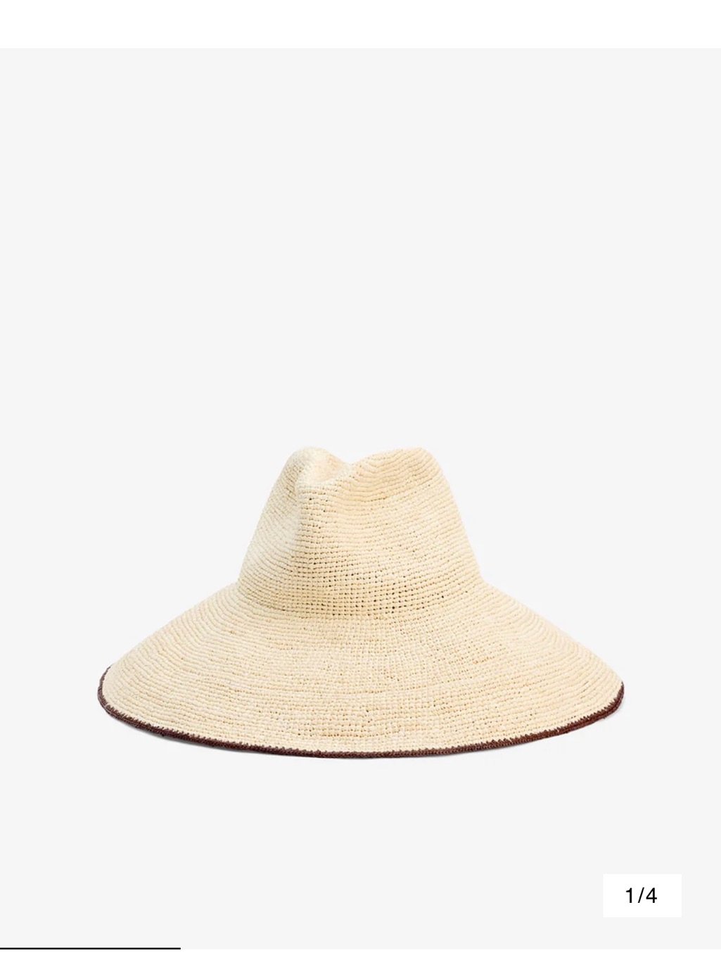 Nwt Waverly Hat Janessa Leone Raffia